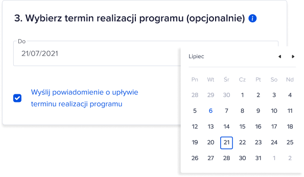 termin realizacji szkoleń